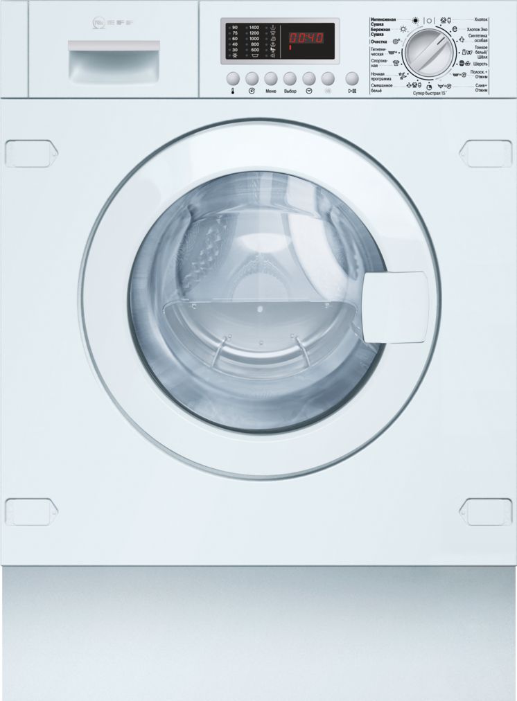 Встраиваемая стиральная машина с сушкой