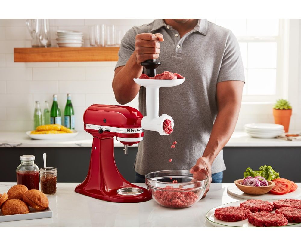 Комплект насадок (протирка, мясорубка) Kitchen Aid 5KSMFVSFGA